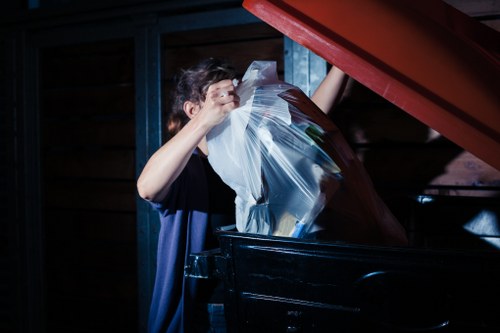 Professional team performing furniture clearance in Kenton home